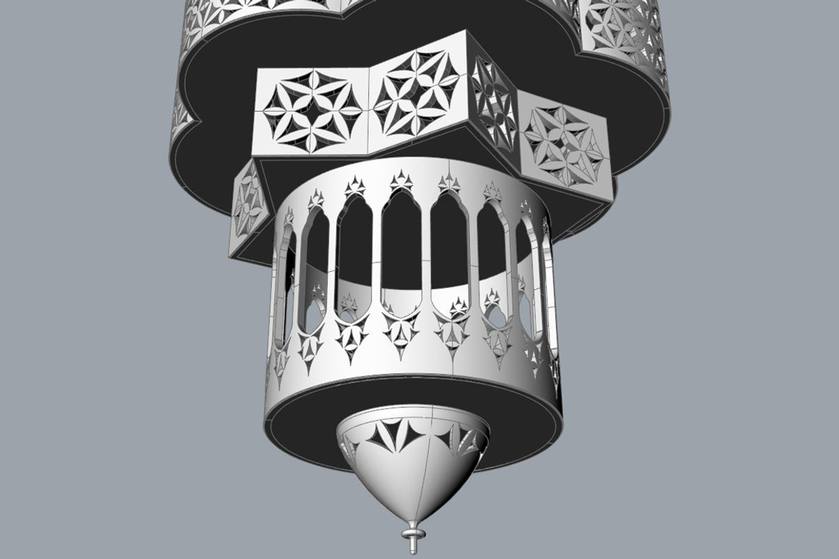 ARAB pendant lamp, a Furniture 3D Model by www.3factory.it (Photo 6 of 7)