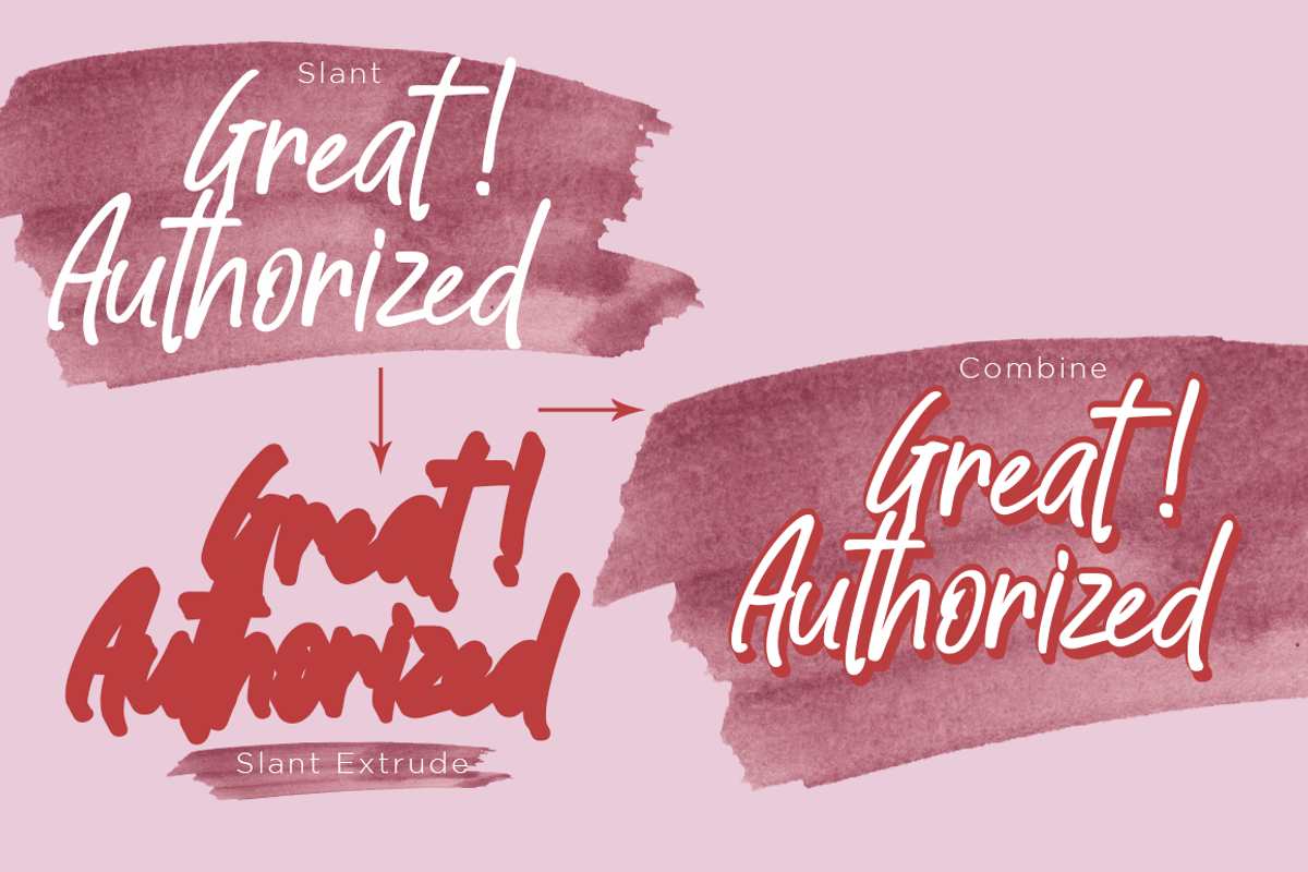 Great Authorized / Handmade Font, a Script Font by Haksen (Photo 5 of 8)