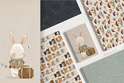 Vintage Woodland Friends, an Animal Illustration by Estudio 812 (Thumbnail 5 of 10)