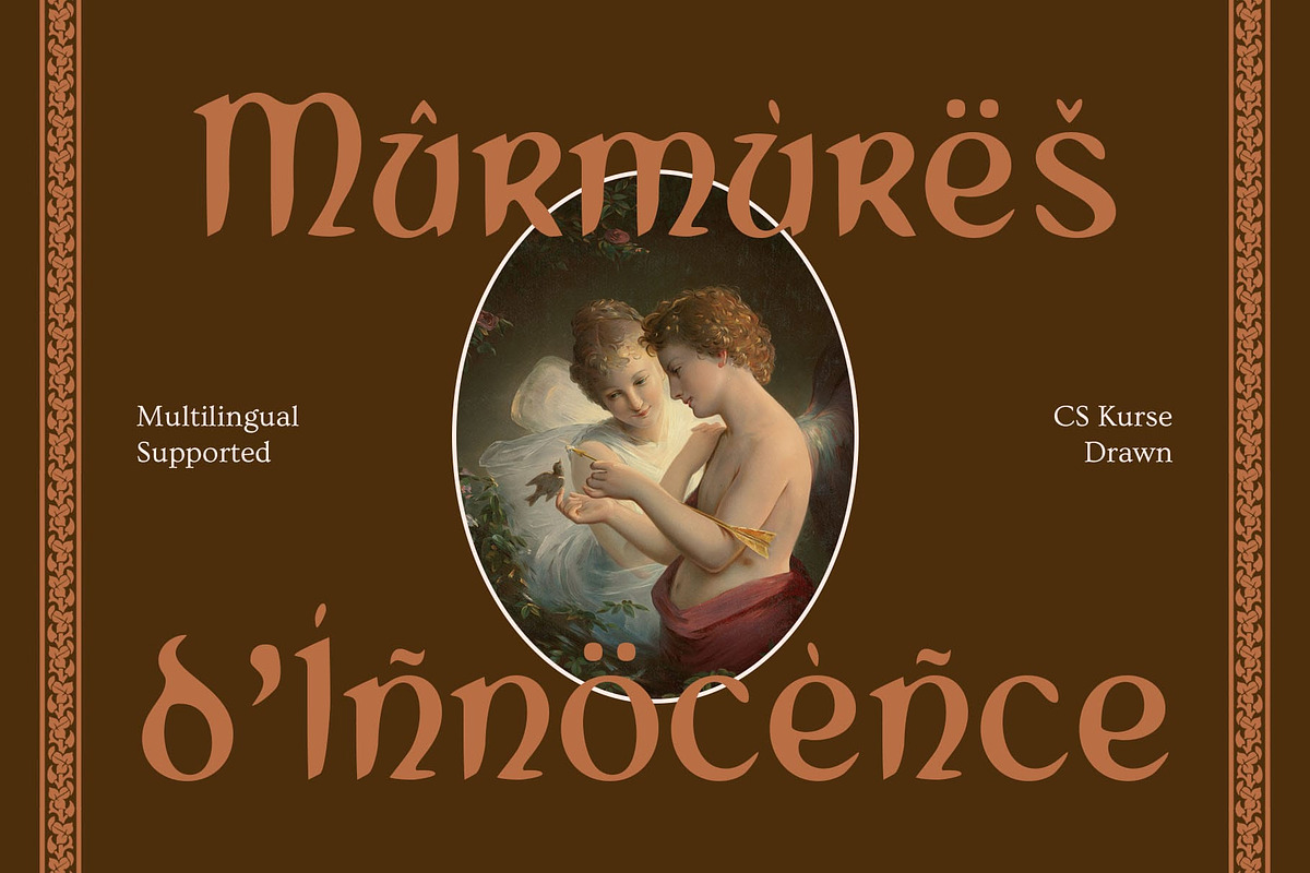 CS Kurse Drawn, a Sans Serif Font by Craft Supply Co. (Photo 6 of 8)