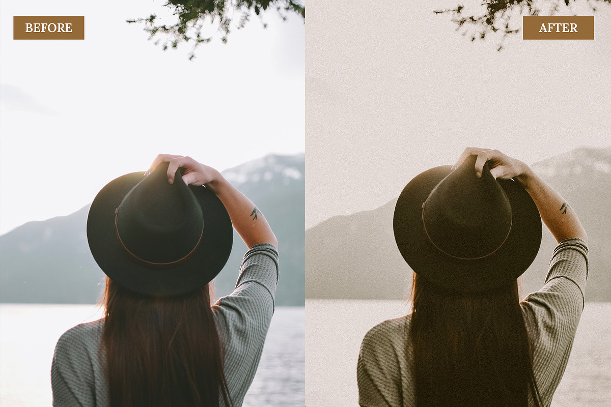 Vintage Brown Lightroom Presets, an Action Add-On by Eden Origin Studio (Photo 5 of 10)
