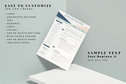 Creative Resume Example, CV Cover L., a Resume Template by HIRED Design Studio (Thumbnail 7 of 19)