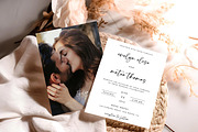 Simple Invitation Minimalist Wedding, an Invitation Template by LucaTheme (Thumbnail 1 of 6)