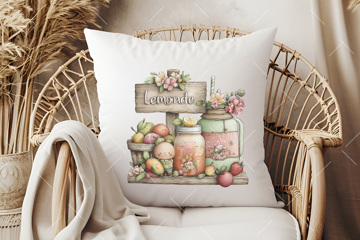 Whimsical Summer Wooden Sing Clipart, an Illustration by OK Design (Photo 6 of 6)