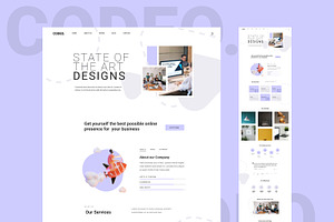 Codeo - Agencies Website Template, a HTML Template by TemplatesJungle