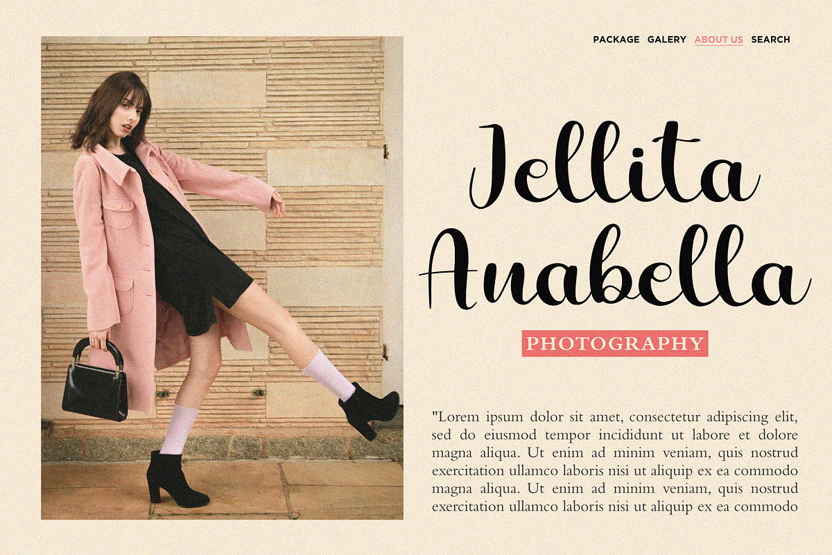 Jambul, a Script Font by Essentials Studio (Photo 2 of 8)