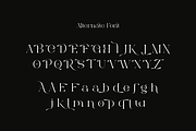 Bonuko - Modern Ligature Serif Font, a Serif Font by Iqsiart Studio (Thumbnail 6 of 16)