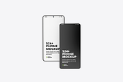 S24+ Phone Mockup, an Android Mockup by UnicDesign (Thumbnail 5 of 10)