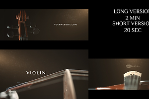 Violin Project for After Effects, a Branding & Logo Template by FlashFXbox