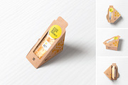 Sandwich Mockup, a Product Mockup by PixelVoyager (Thumbnail 1 of 6)