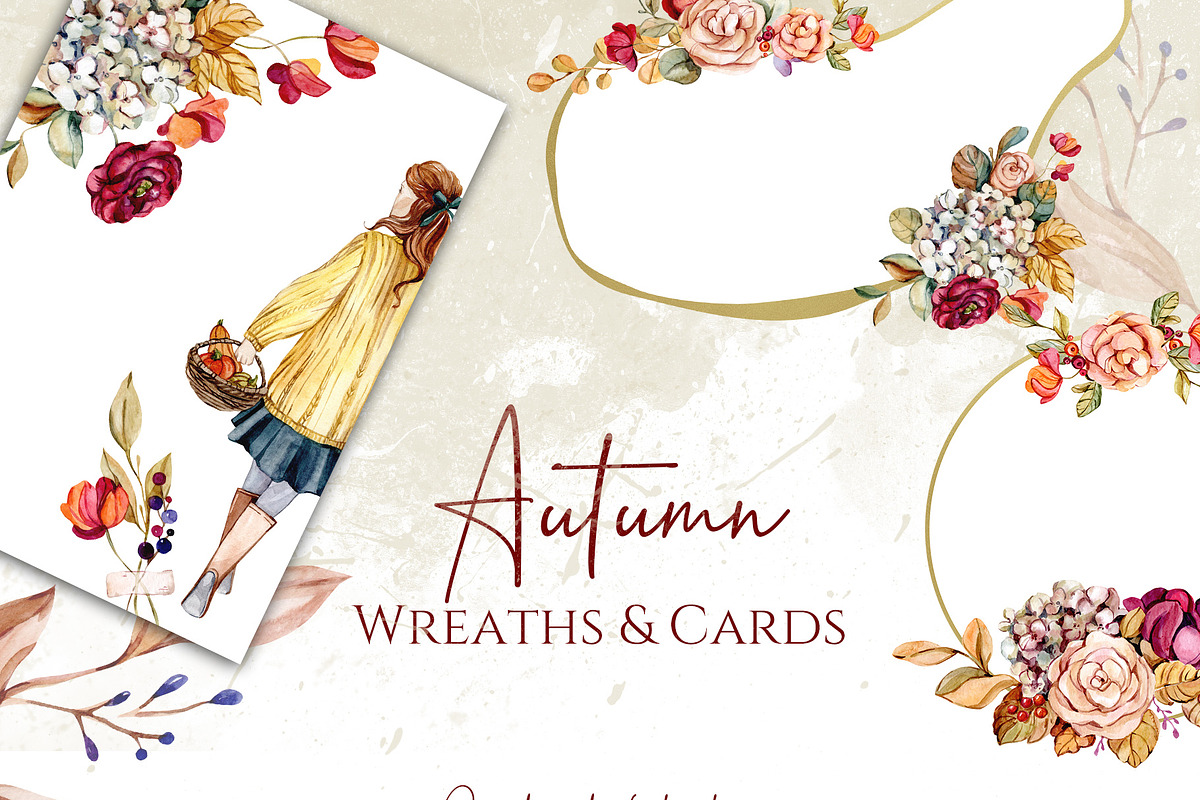 Autumn Romantic Collection, a Decorative Illustration by S_ARTLOVE (Photo 5 of 9)