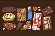 Chocolate & Sweets Clipart Bundle, a Food Illustration by Luamor (Thumbnail 3 of 5)