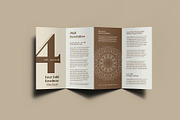 4 Fold DL Brochure Mockup - 8 Views, an Advertising Mockup by Illusiongraphic (Thumbnail 5 of 20)