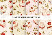 Vintage Cake Logo & Label Set, a Food Illustration by Artflorara (Thumbnail 6 of 8)