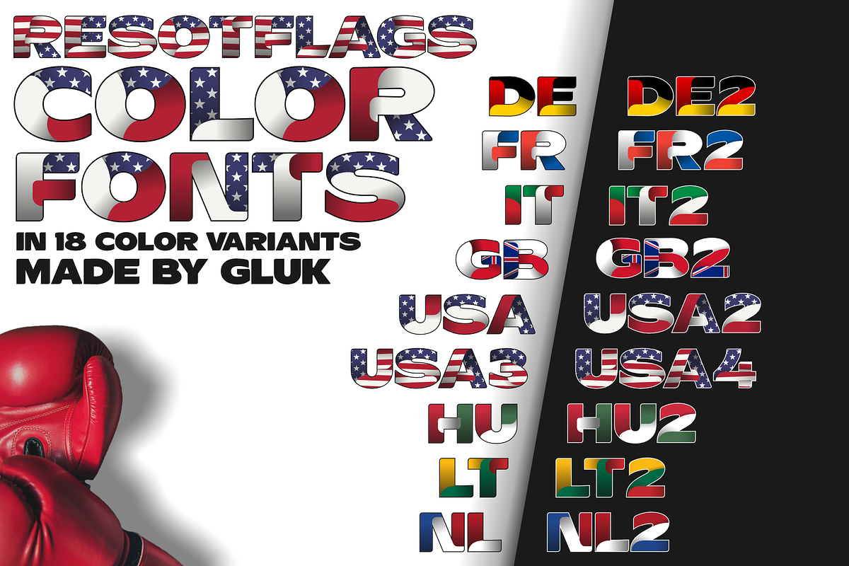 Color fonts ResotFlags preview 2