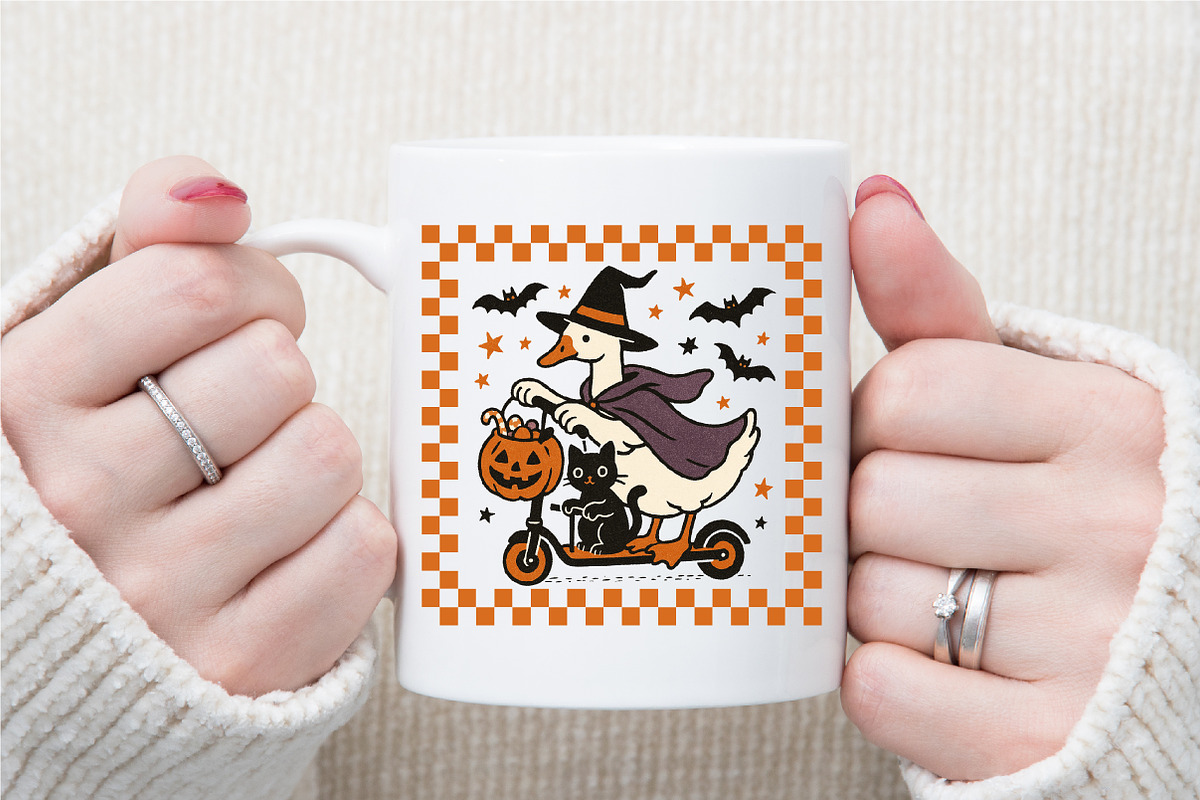 Funny Halloween Silly Goose Png,Boy, an Illustration by Sublimation Artist (Photo 5 of 9)