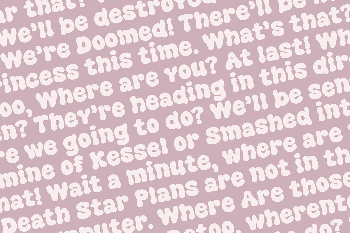 Sugar Daze Groovy Retro Bubble Font, a Handwritten Font by Mastilo Designs (Photo 5 of 8)