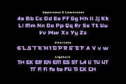 Flasty - Futuristic Font, a Sans Serif Font by twinstd (Thumbnail 8 of 10)