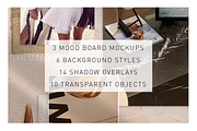 Realistic Mood Board Mockups, a Product Mockup by Karissa Macapagal (Thumbnail 2 of 11)