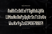 Hoston Runejay | Condensed Display, a Slab Serif Font by Denustudios (Thumbnail 10 of 12)