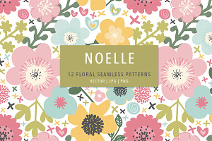 Noelle Modern Floral Patterns