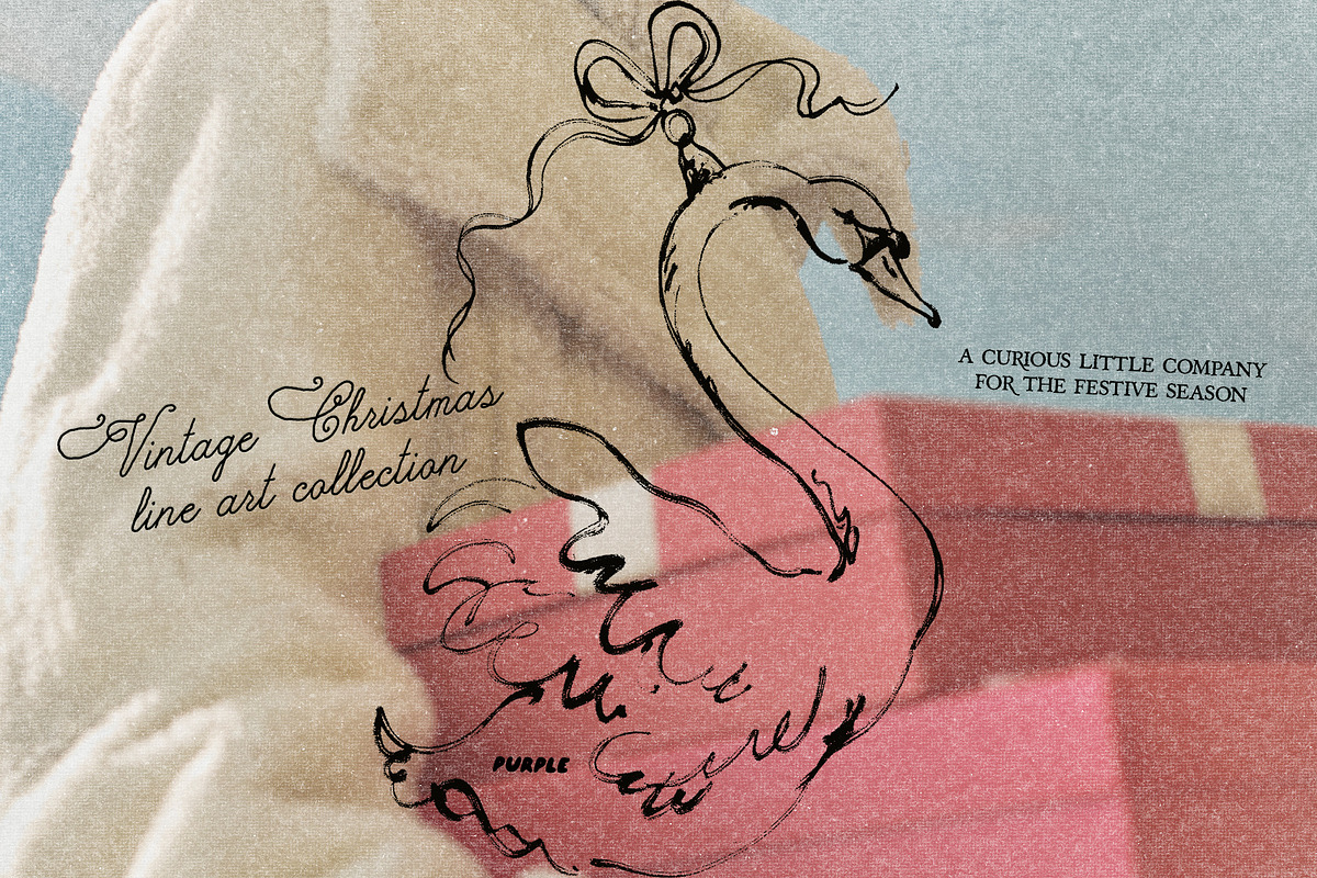 The Christmas Society: Line art, an Object Illustration by Purple (Photo 3 of 13)