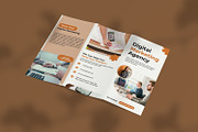 Digital Marketing - Trifold Brochure, a Print Template by VUNIRA (Thumbnail 2 of 3)