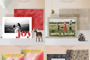 Christmas Cards Templates V6