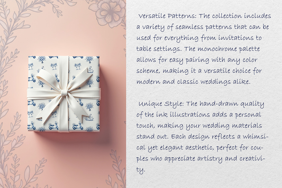 Whimsical Wedding Clipart Collection, a Decorative Illustration by AG Mockups (Photo 6 of 8)