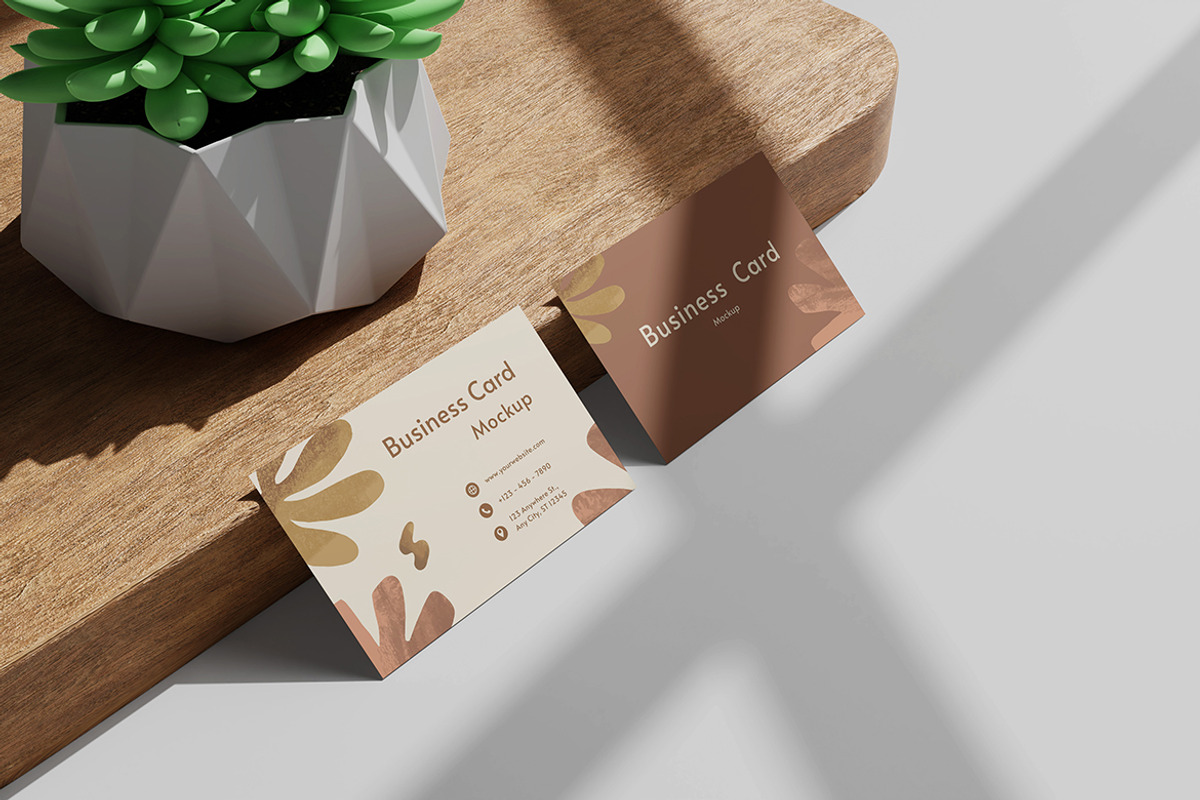 Business Card Mockup, a Product Mockup by MrLetters (Photo 2 of 5)