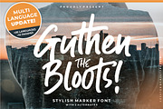 Guthen Bloots, a Script Font by azetypestudios.com (Thumbnail 21 of 21)