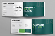 Brand Guidelines Template Landscape, a Brochure Template by E-Type (Thumbnail 5 of 7)