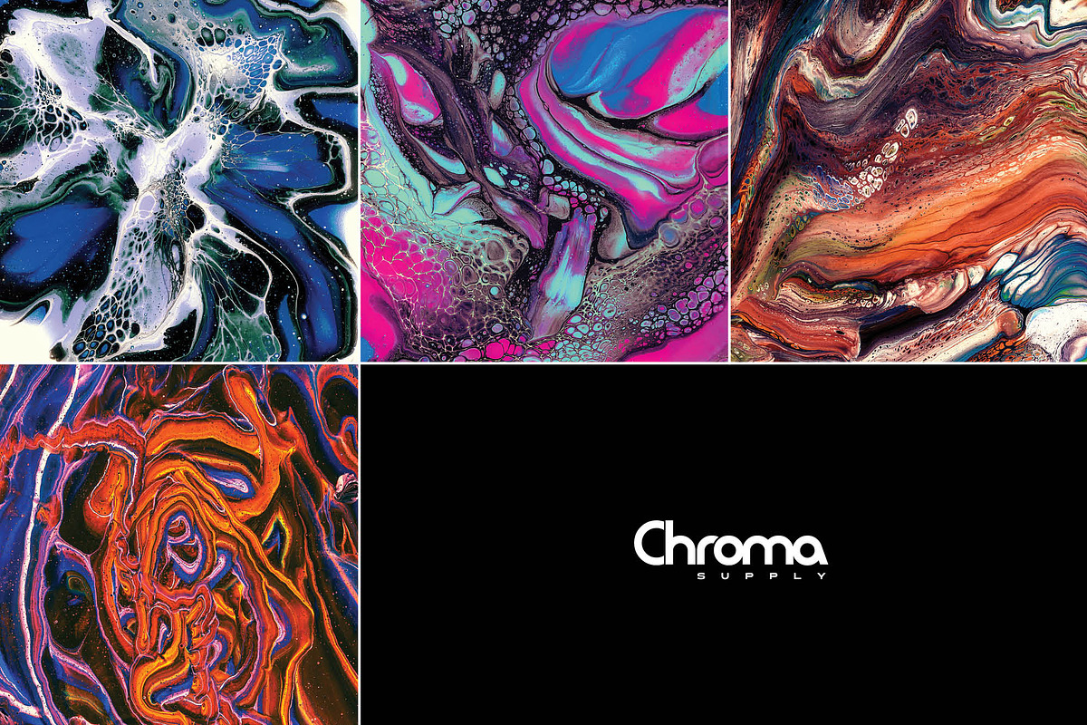 Drift: Abstract Paint Textures, a Texture Graphic by Chroma Supply (Photo 15 of 15)