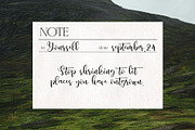 Sunset Garden handwritten font, a Handwritten Font by BilberryCreates (Thumbnail 8 of 18)
