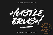 SALE | Hustle Brush, a Font by Hustle Supply Co. (Thumbnail 1 of 16)