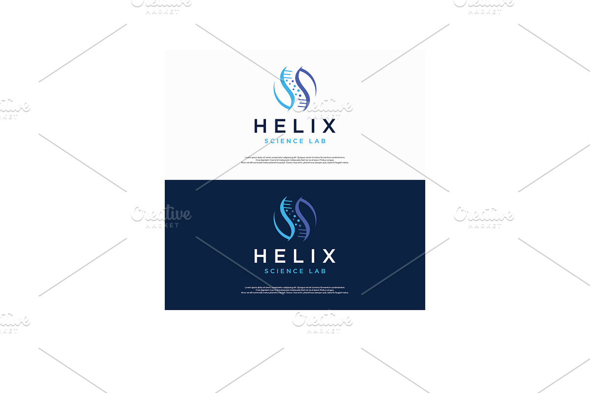 Creative bio tech dna logo., a Branding & Logo Template by LOGOCREATIVE
