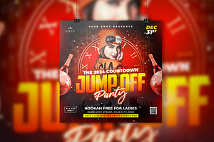 The JumpOff 2024 Party Flyer