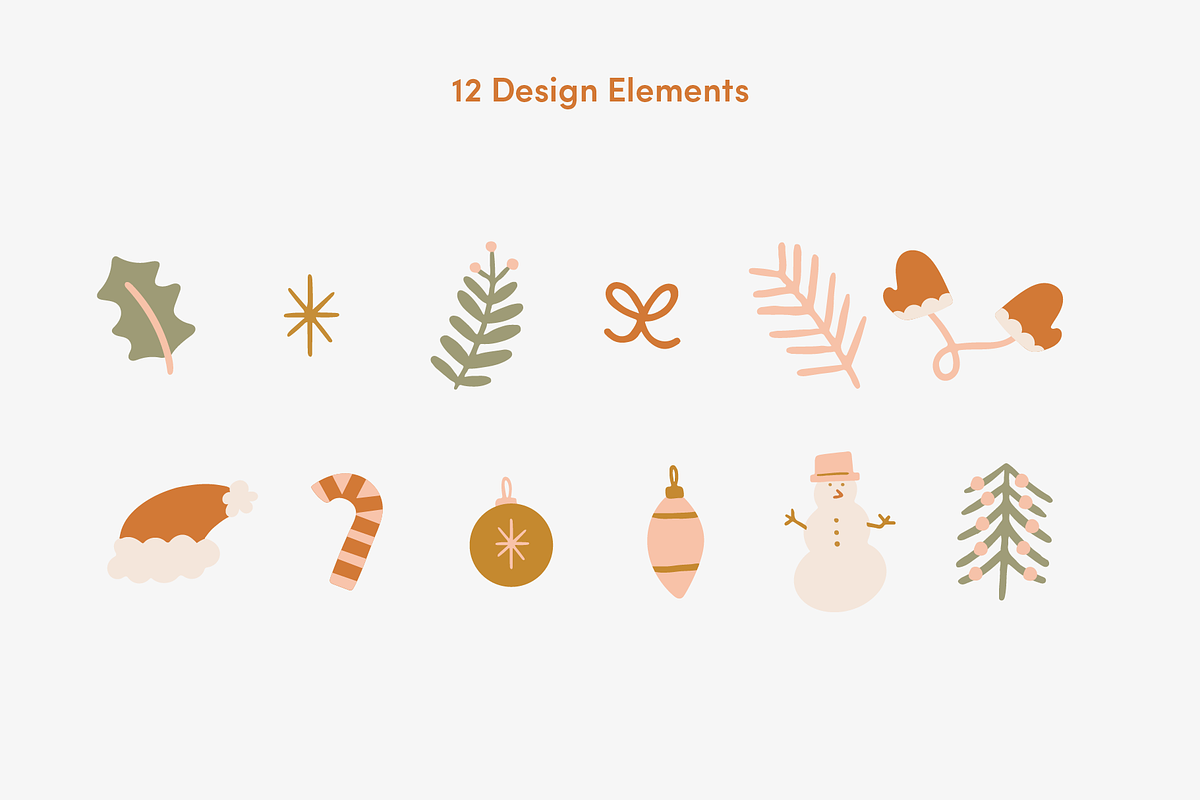Holly Jolly A Festive Holiday Font, a Font by Forth and Wild (Photo 4 of 8)