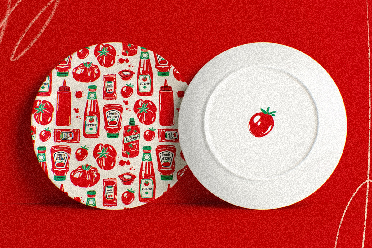 Tomato Ketchup, a Food Illustration by Twisted Tail (Photo 4 of 5)
