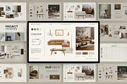 Interior Design Presentation Canva, a Presentation Template by Amaré Creative (Thumbnail 1 of 11)