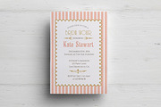 Retro bridal shower template, an Invitation Template by annago (Thumbnail 1 of 2)