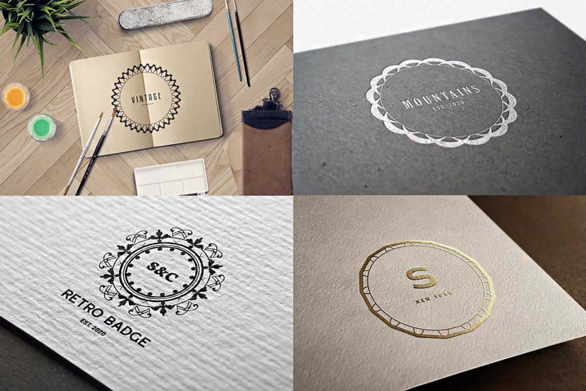 MEGA BUNDLE 1100 Logos & Badges, a Branding & Logo Template by Design District (Photo 44 of 75)