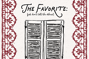 Coastal Grandmother Clipart Set, an Object Illustration by The October Creative (Thumbnail 5 of 6)