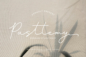 Pasttemy Monoline Stylish Script