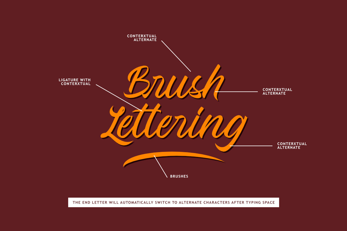 Quick Dream, a Script Font by Andika Fez (Photo 3 of 9)