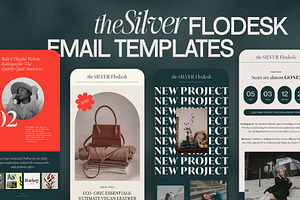 The Silver Flodesk Email Templates