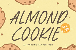 Almond Cookie Font