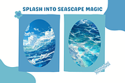 Procreate Water Brushes, a Brush Add-On by Cozy Brushery (Thumbnail 5 of 9)
