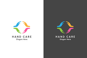 Hand Care Union Logo Design Icon, a Branding & Logo Template by Morvana Crew