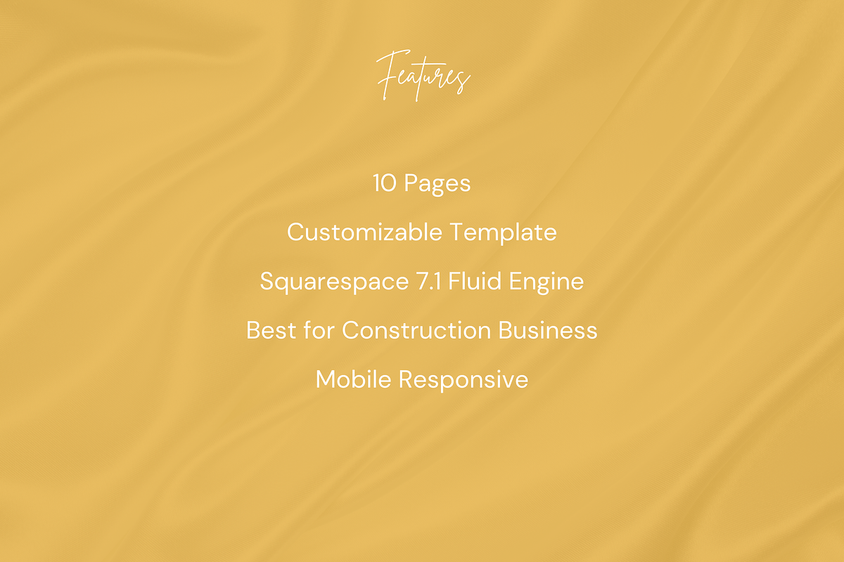 Builder Squarespace Website Template, a Squarespace Template by Lucrative Studio (Photo 3 of 4)